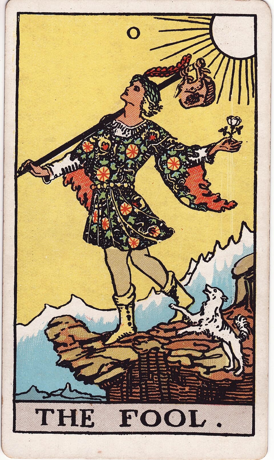 Шут (The Fool) — карта Таро Райдера–Уэйта