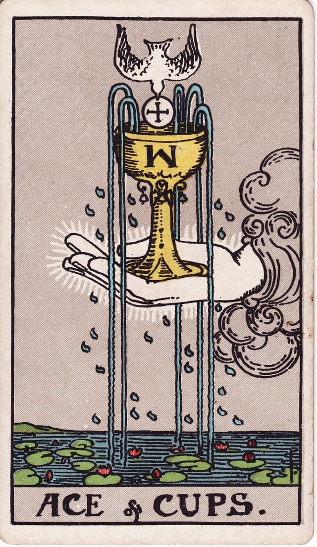 Туз Кубков (Ace of Cups) — карта Таро
