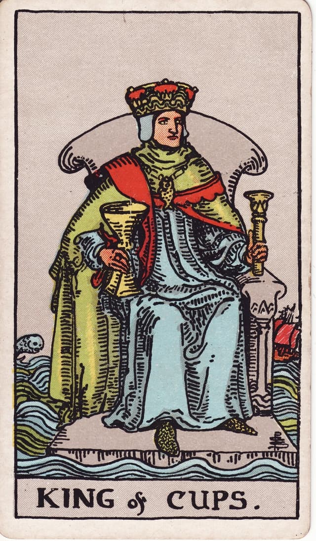 Король Кубков (King of Cups) — карта Таро