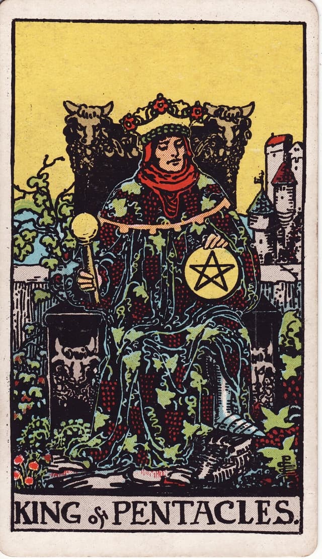 Король Пентаклей (King of Pentacles) — карта Таро