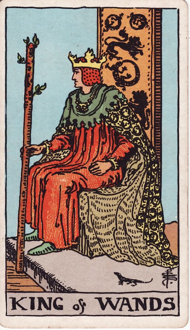Король Жезлов (King of Wands) — карта Таро